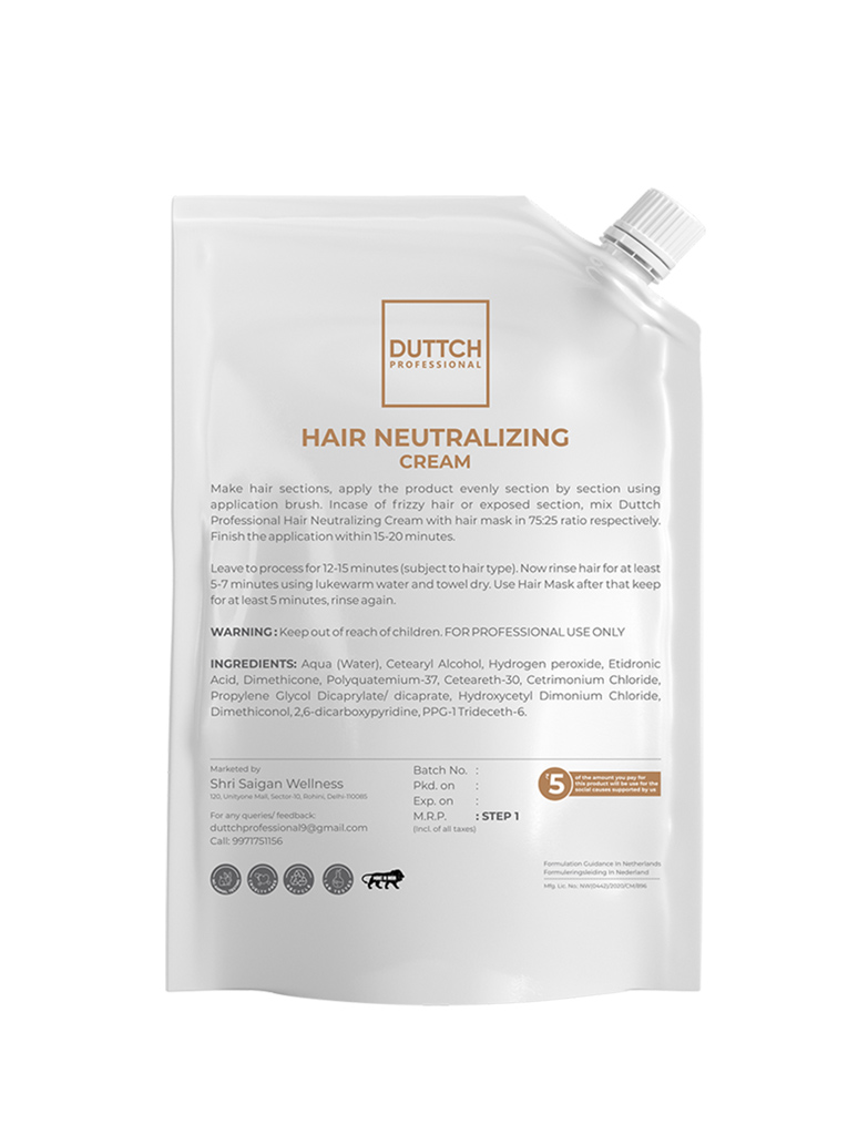 Hair Neutralizing Cream